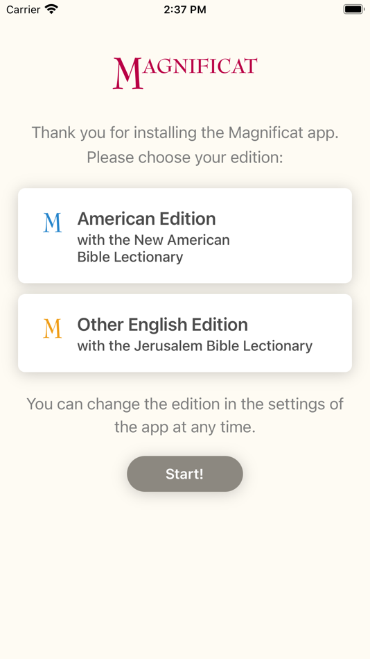 Magnificat English Editions - 5.3.0 - (iOS)