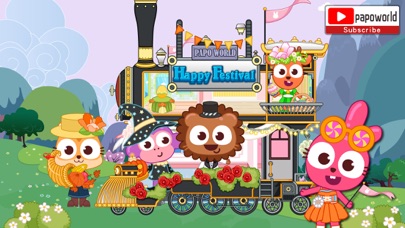 Papo Town Happy Festival Screenshot