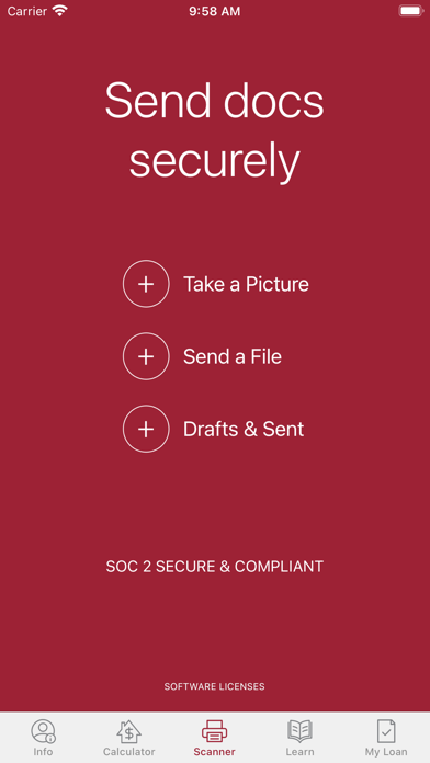 State Bank Spencer Mortgage Screenshot