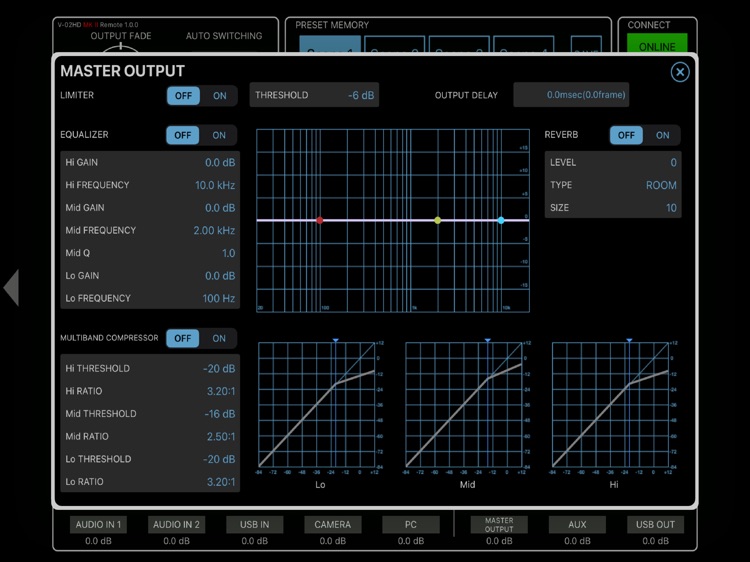 V-02HD MK II Remote screenshot-6