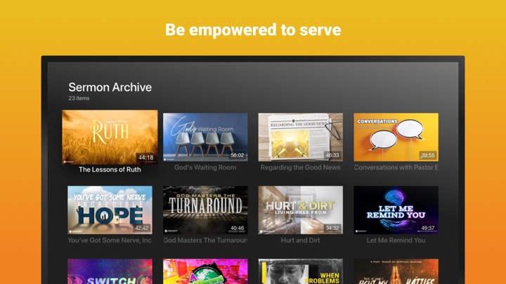 Screenshot #3 pour Zion Church Streaming