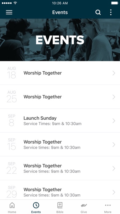 SLO City Church Screenshot