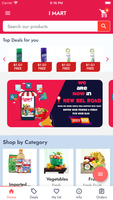 I MART Supermarket Screenshot 1 - AppWisp.com I MART Supermarket Screenshot 1 - AppWisp.com