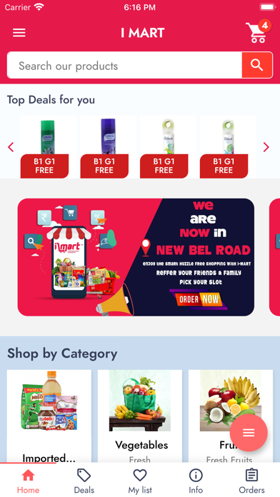 I MART Supermarket Screenshot