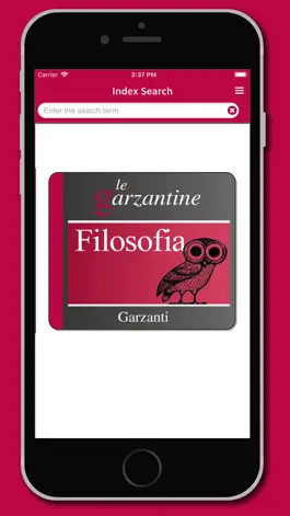 Game screenshot le Garzantine - Filosofia apk