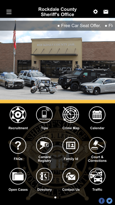 Rockdale Sheriff's Office Screenshot