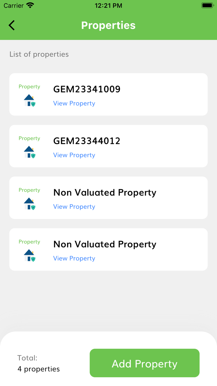 GEMA Property Rate App