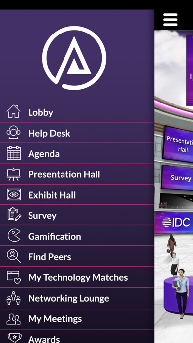 IDC Events Screenshot