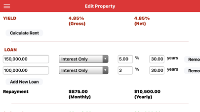 Property Yield Calculator 2.0 Screenshot