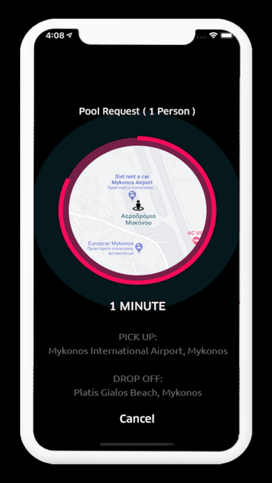 Pinkline app Screenshot