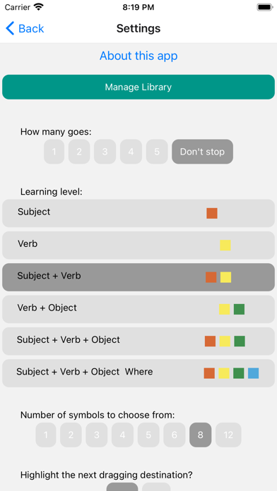 My Colourful Words Screenshot