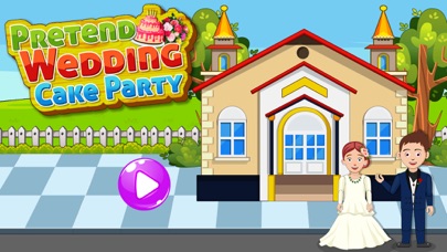 Pretend Wedding Cake Party Screenshot