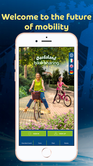 Gardaland Bike Sharing Screenshot