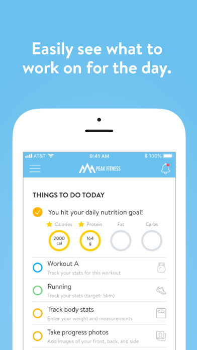 Peak Fitness (ABC Trainerize) Screenshot