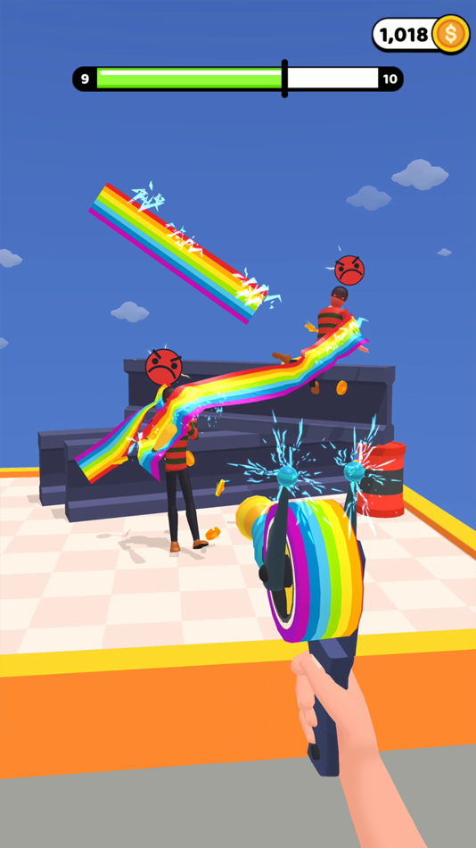 #2. Tape Thrower (iOS) 由: HOMA GAMES