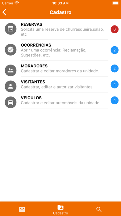 Portaria Inteligente Sparta Screenshot