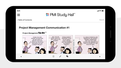PMI Study Hall Screenshot