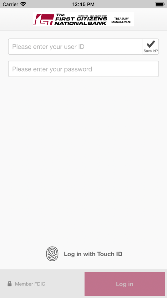 #2. FCNB Treasury Management (iOS) 来自: The First Citizens National Bank of Upper Sandusky