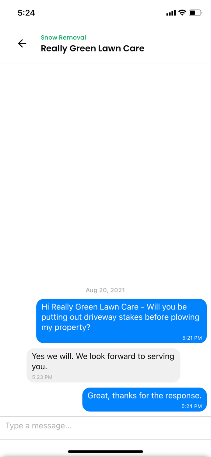 Lumberjack Homeowner