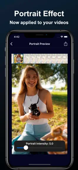 Game screenshot Portrait Video - Blurry Effect mod apk