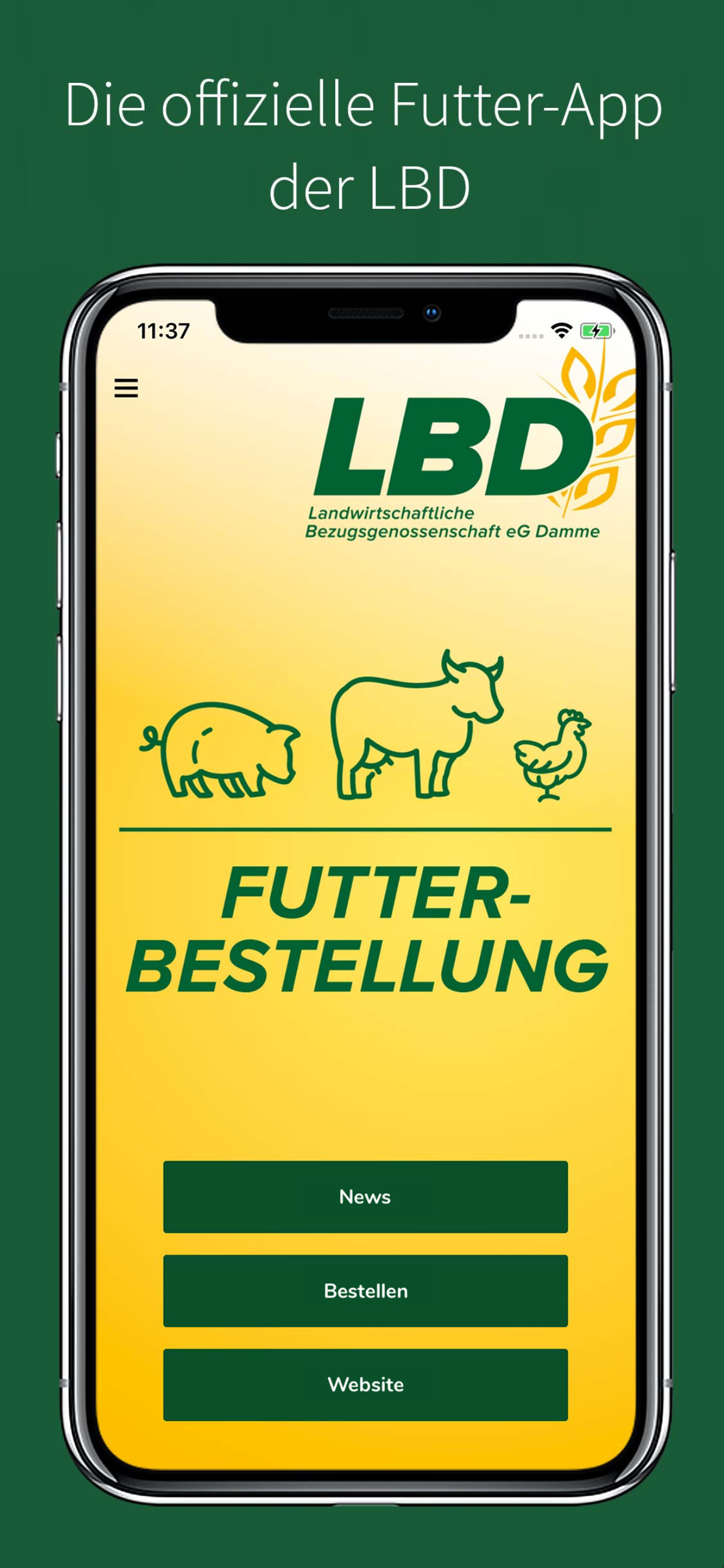 LBD Futterbestellung
