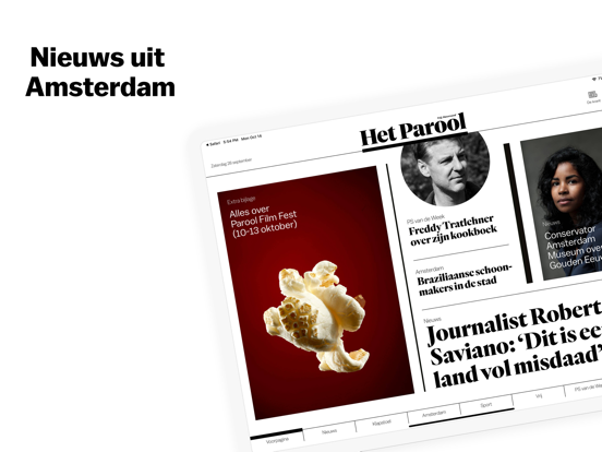 Het Parool - Nieuws iPad app afbeelding 1