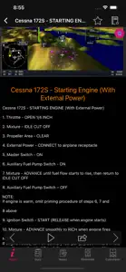 Cessna 172S/SP Checklist screenshot #7 for iPhone