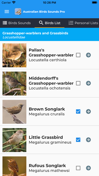 Australian Birds Sounds Pro Screenshot