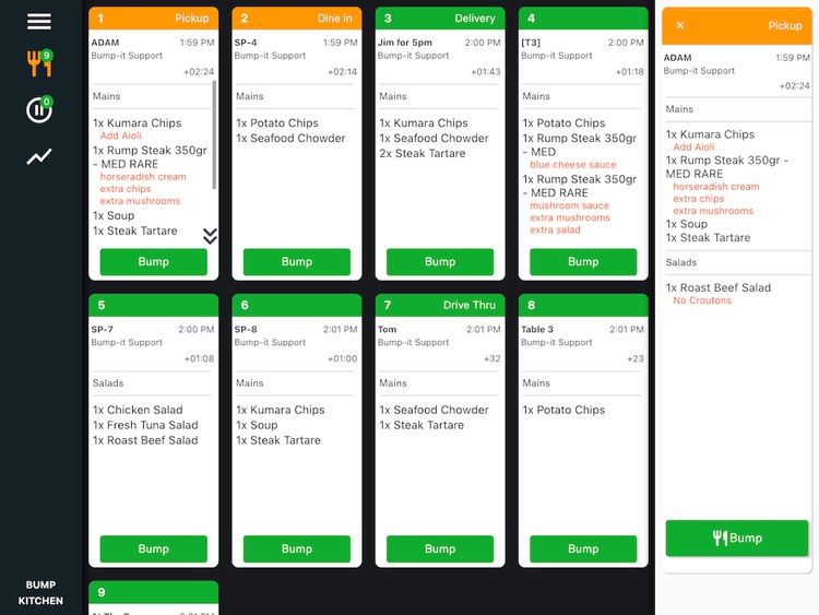 Lightspeed Bump Screen