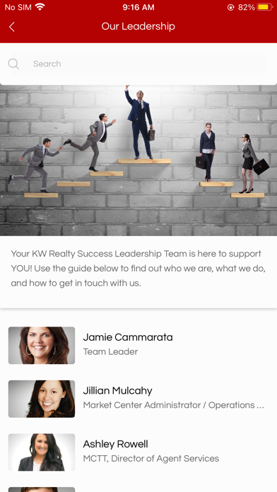 KW Realty Success Screenshot