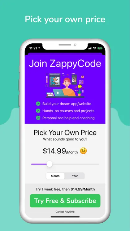 Screenshot 5 di 5 di ZappyCode - Coding at Any Age