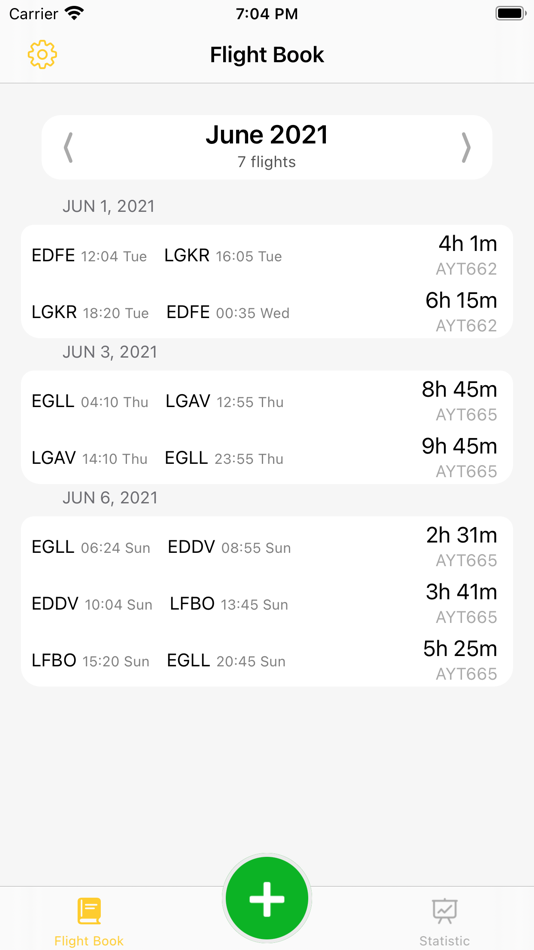 Flight Log Book & Tracking - 1.0.1 - (iOS)