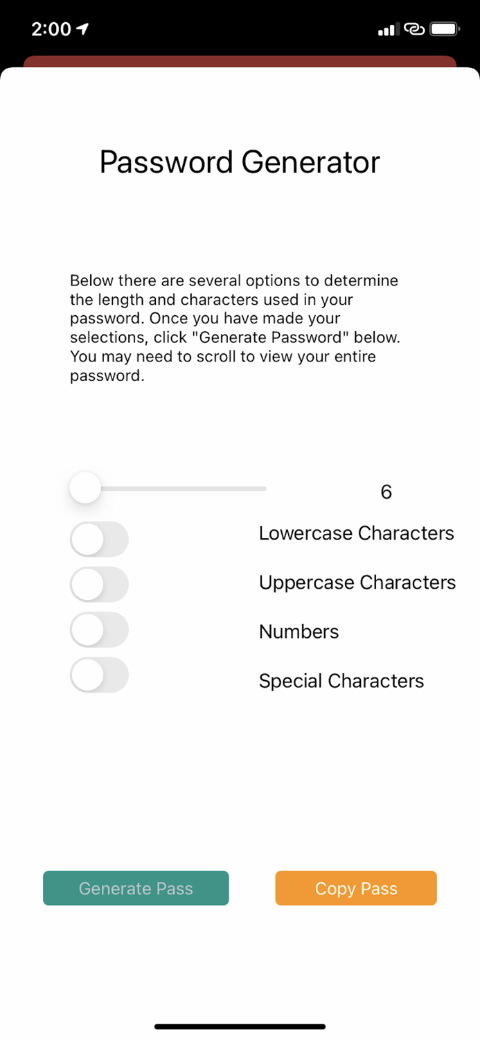 Save Passwords - Encrypted