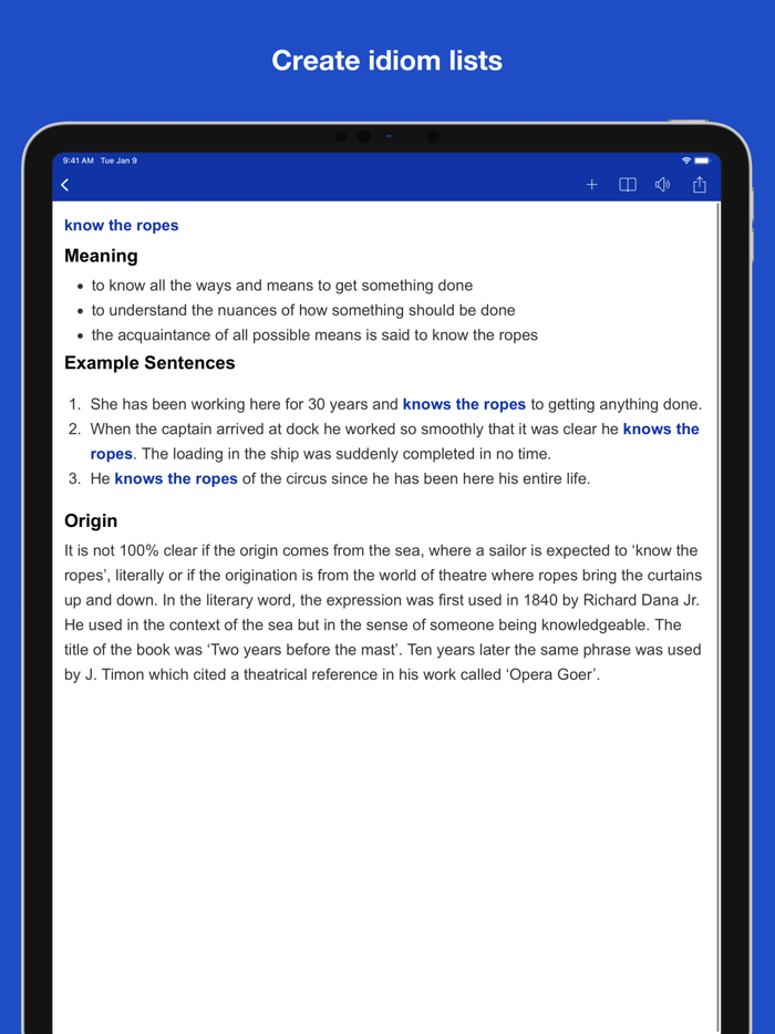 Dictionary of Idiom Origins