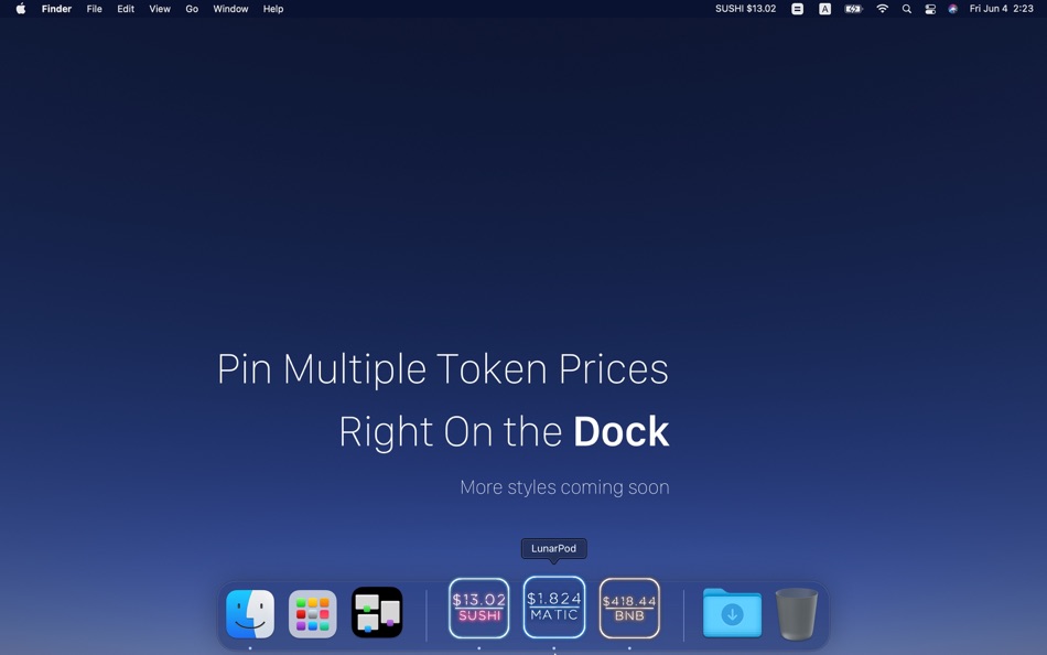 #2. Lunar for DeFi (macOS) بواسطة: FrontierOne Software