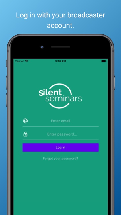 Silent Seminars Broadcaster