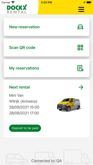 Dockx Rental Screenshot