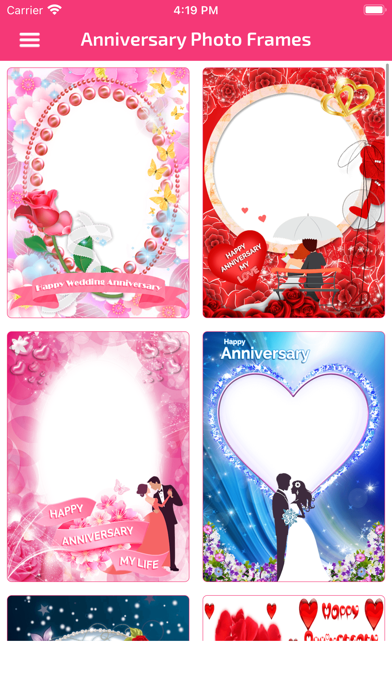 Anniversary Photo Frames Screenshot