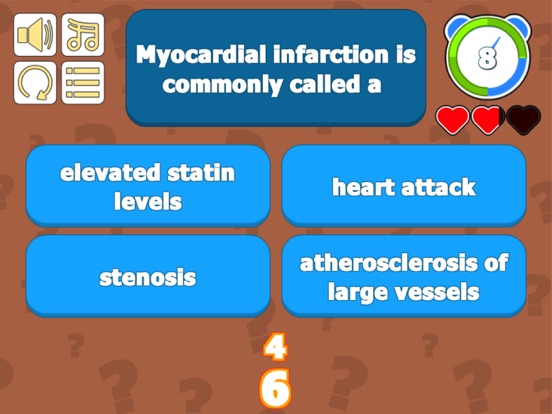 Screenshot #5 pour Cardiovascular System QZ