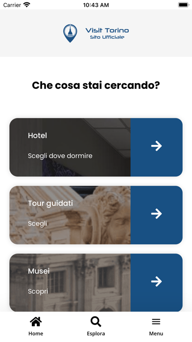 Visit Torino Screenshot