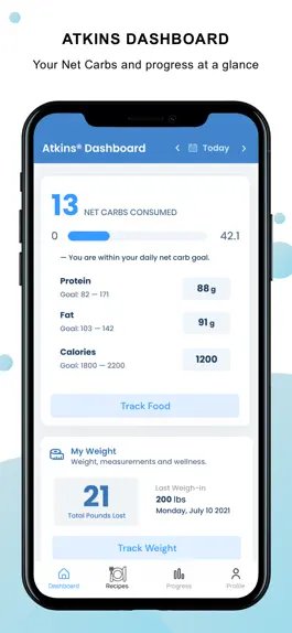 Game screenshot Atkins® Carb & Meal Tracker mod apk