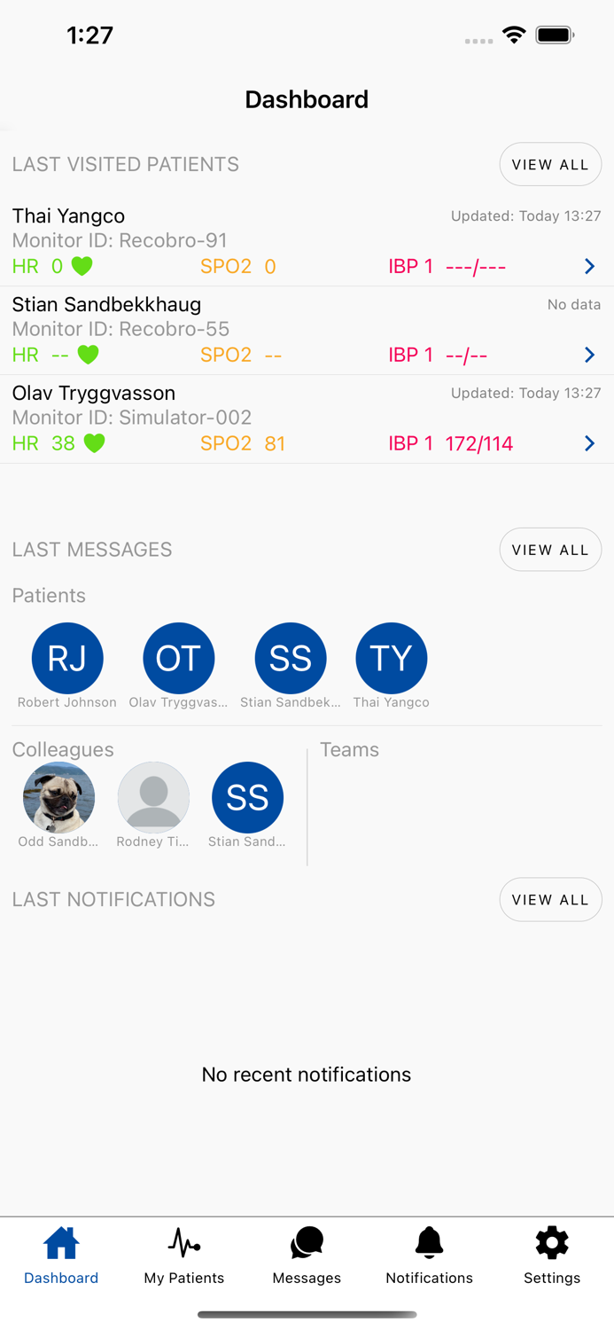 Sentio for Providers