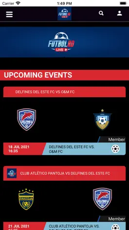 Game screenshot Fútbol RD Live mod apk
