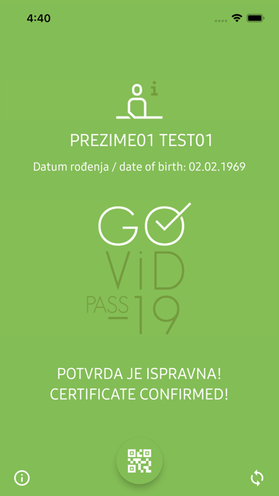 CovidGO Screenshot