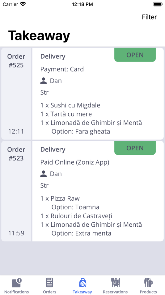 #3. Zoniz Waiter (iOS) 由: Global E-Bussines Solution Group