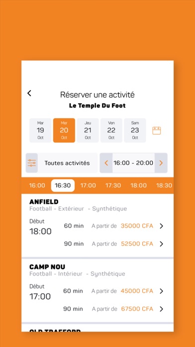Le Temple du Foot Dakar Screenshot
