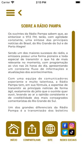 Game screenshot Rádio Pampa - 97,5 FM apk