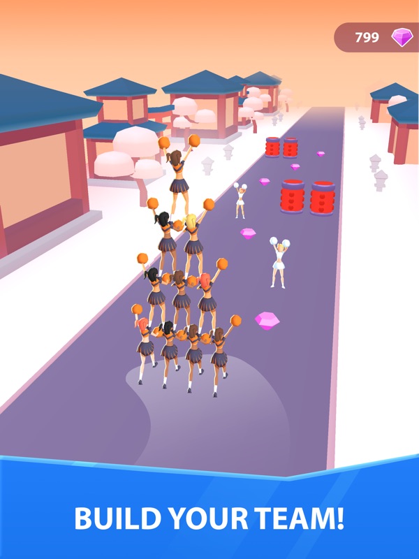 Cheerleader Run 3D screenshot 8