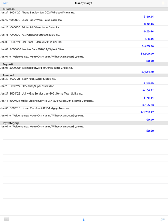 Screenshot #5 pour MoneyDiary®