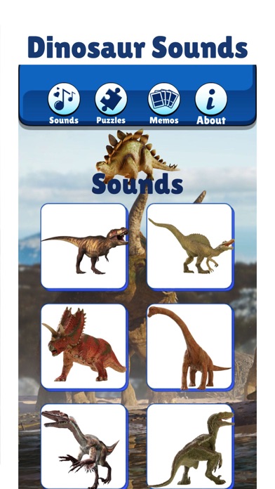 恐竜の生活：恐竜の音ゲームのおすすめ画像2
